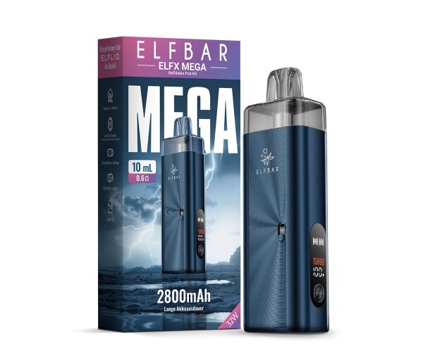 Elfbar - ELFX Mega Kit Navy