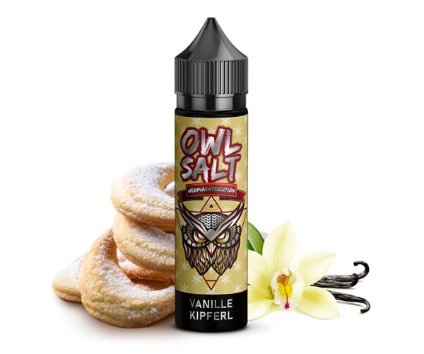 OWL Salt Longfill - Weihnachtsedition Vanille Kipferl Aroma 10ml