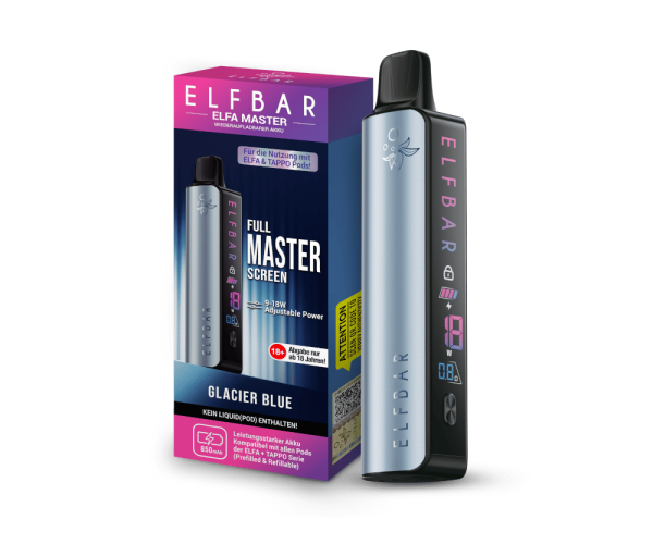 Elfbar Elfa Master Akku 850 mAh Blau