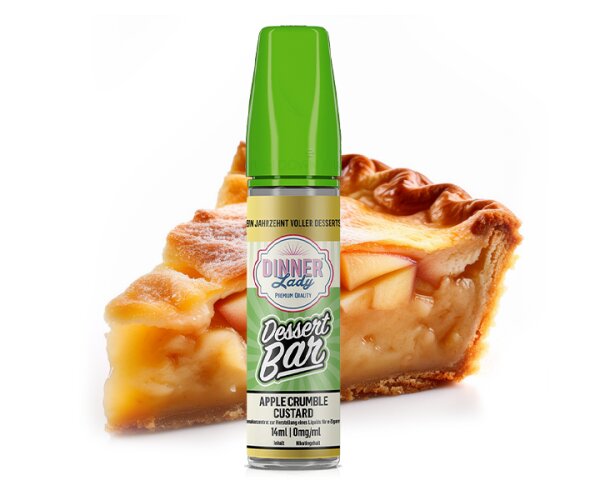 Dinner Lady - Desserts Bar - Apple Crumble Custard Aroma 14ml