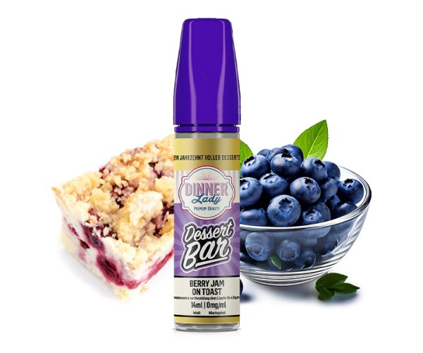 Dinner Lady - Desserts Bar - Berry Jam on Toast Aroma 14ml