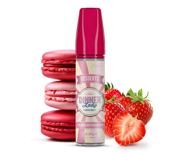 Dinner Lady - Dessert - Strawberry Macarons Aroma 14 ml