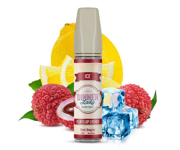 Dinner Lady - Ice - Flip Flop Lychee Aroma 14 ml