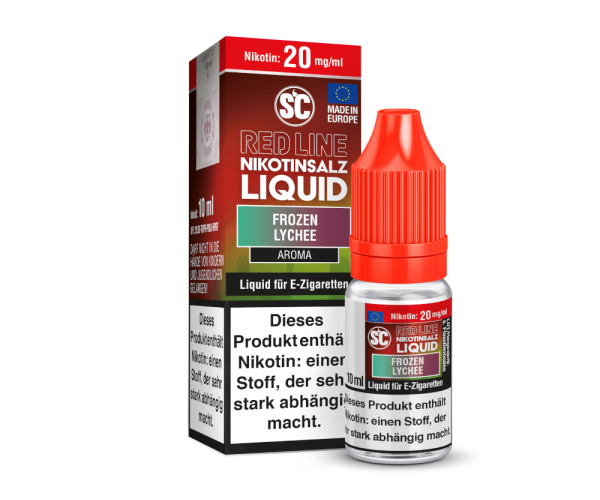 SC - Red Line - Frozen Lychee - Nikotinsalz Liquid 20mg/ml