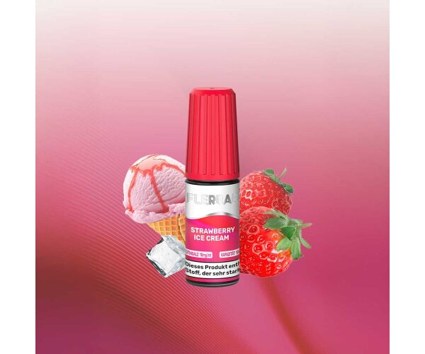 Flerbar NicSalt Strawberry Ice Cream-20 mg/ml