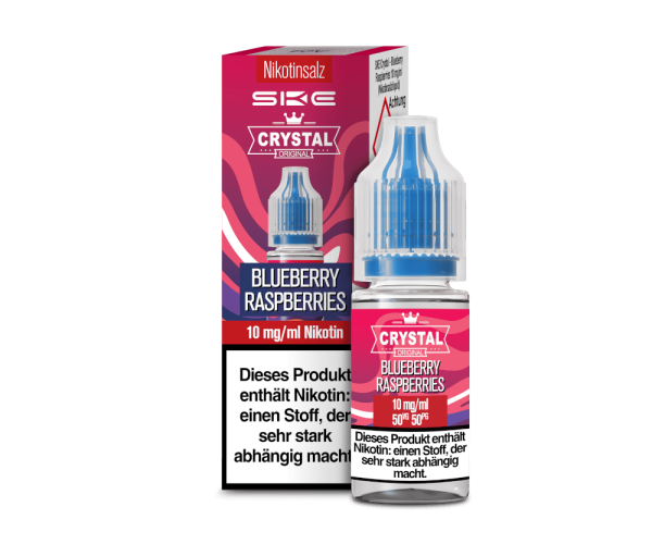 SKE - Crystal - Liquid 10ml Blueberry Raspberries 10mg/ml