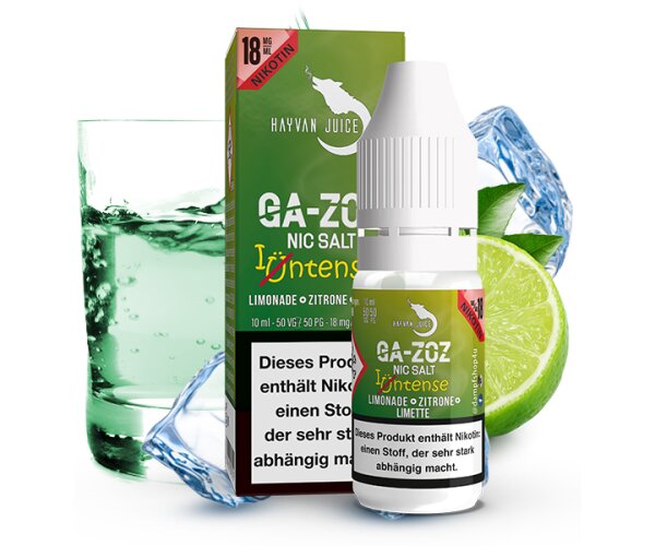 Hayvan Juice Intense -  Gazoz Nikotinsalz 10ml