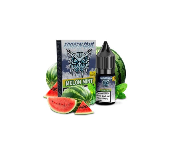 OWL Salt Liquid - FROZEN - Melon Mint Nikotinsalz 10ml 10mg