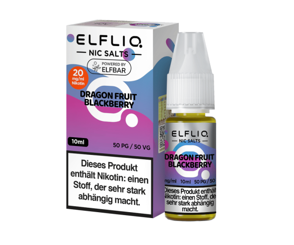 ELFBAR - ELFLIQ - Dragon Fruit Blackberry 10ml