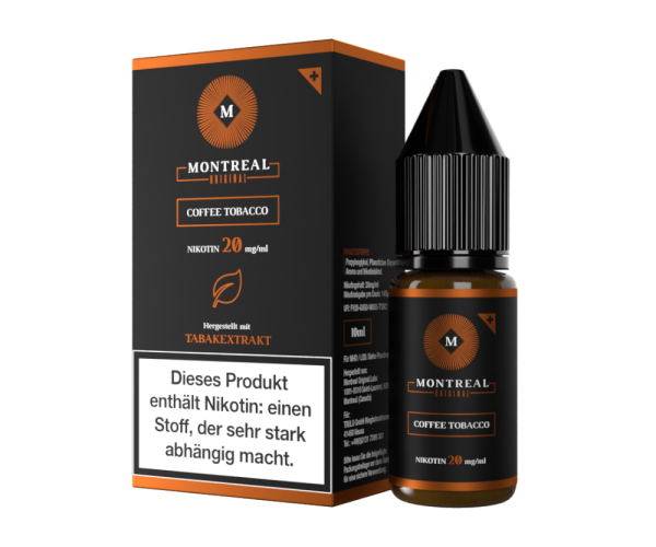 Montreal Liquid - Coffee Tobacco 10ml