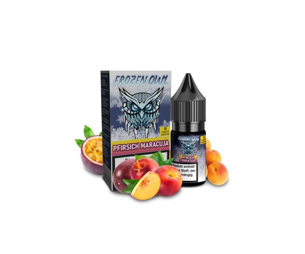 OWL Salt Liquid - FROZEN - Pfirsich Maracuja Nikotinsalz 10ml