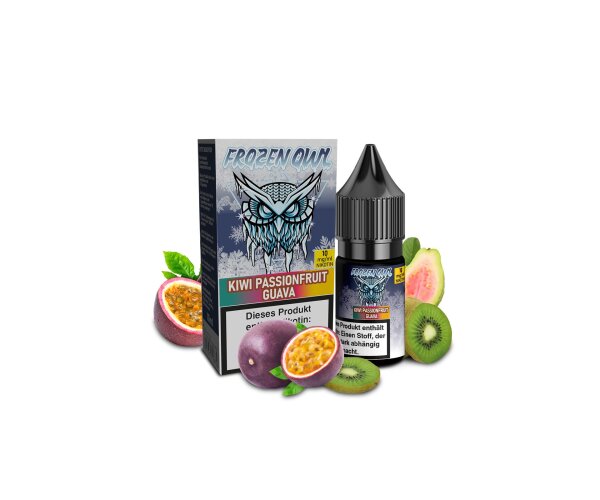 OWL Salt Liquid - FROZEN - Kiwi Passionfruit Guava Nikotinsalz 10ml