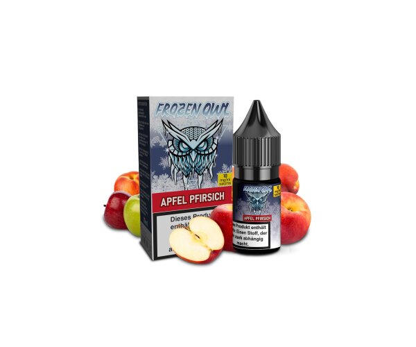OWL Salt Liquid - FROZEN - Apfel Pfirsich Nikotinsalz 10ml